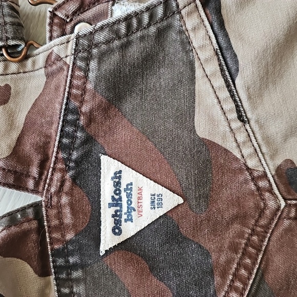 OshKosh Camo Overalls, 24 Months - Picture 8 of 8